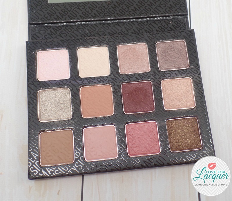 Sigma Warm Neutrals Palette