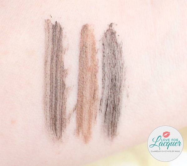 BrowFood Swatches