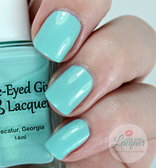 Blue Eyed Girl Lacquer Monsters Tea At Tiffanys