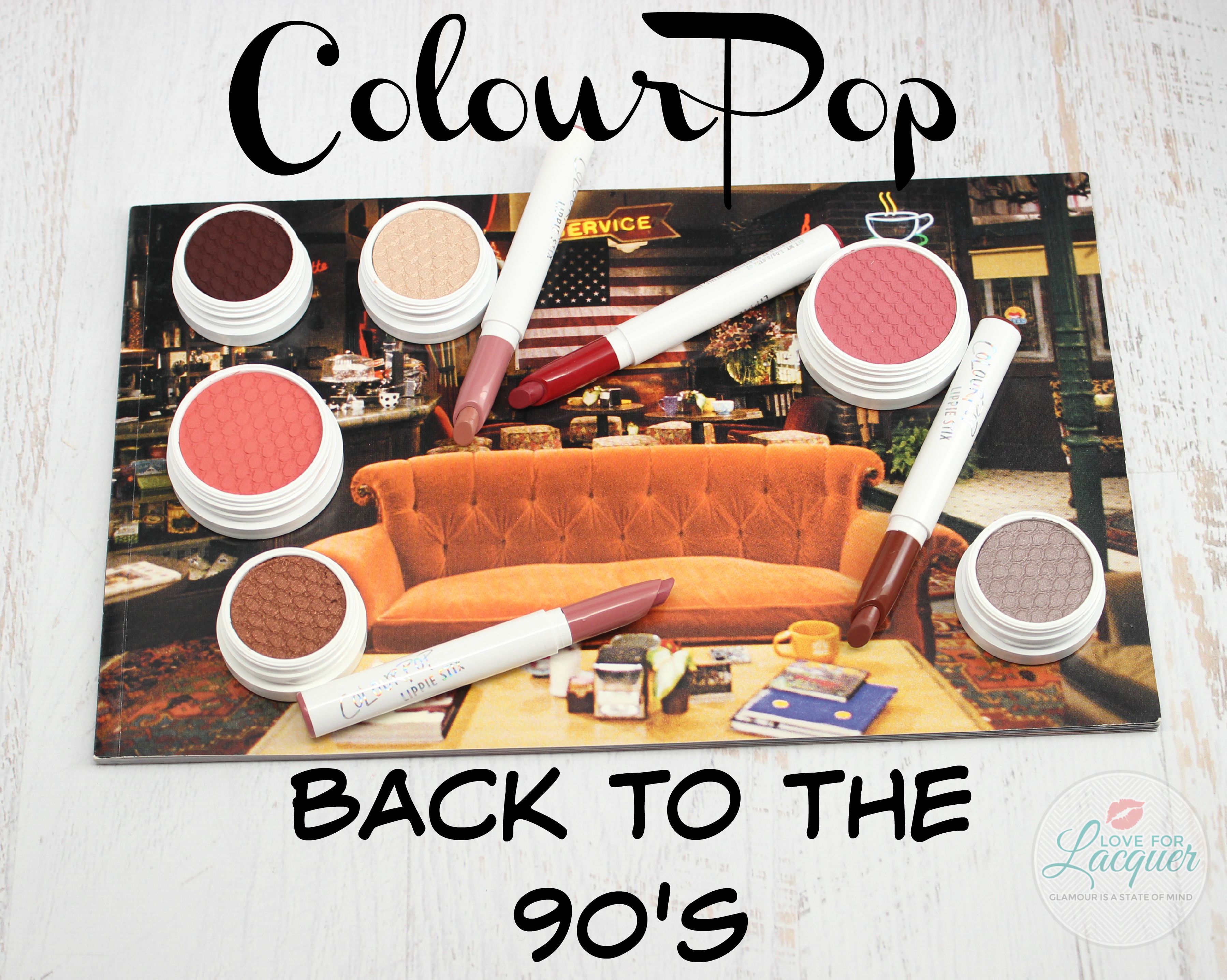 ColourPop Back To The 90's Fall Collection