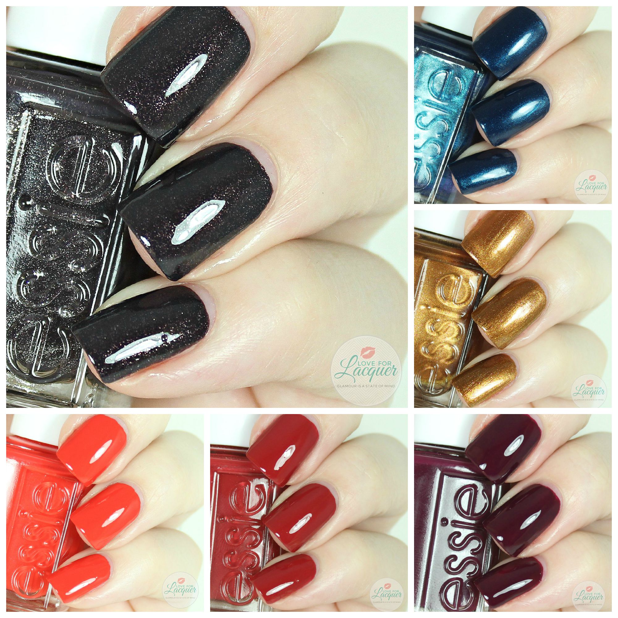 Essie Leggy Legend Fall Collage