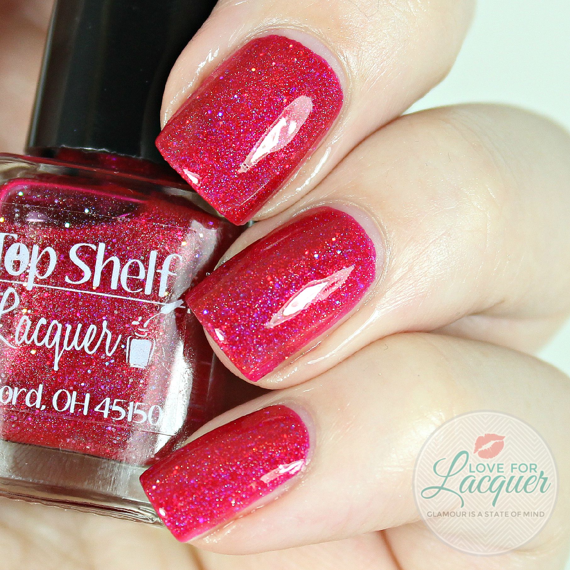 Top Shelf Lacquer Strawberry Sangria