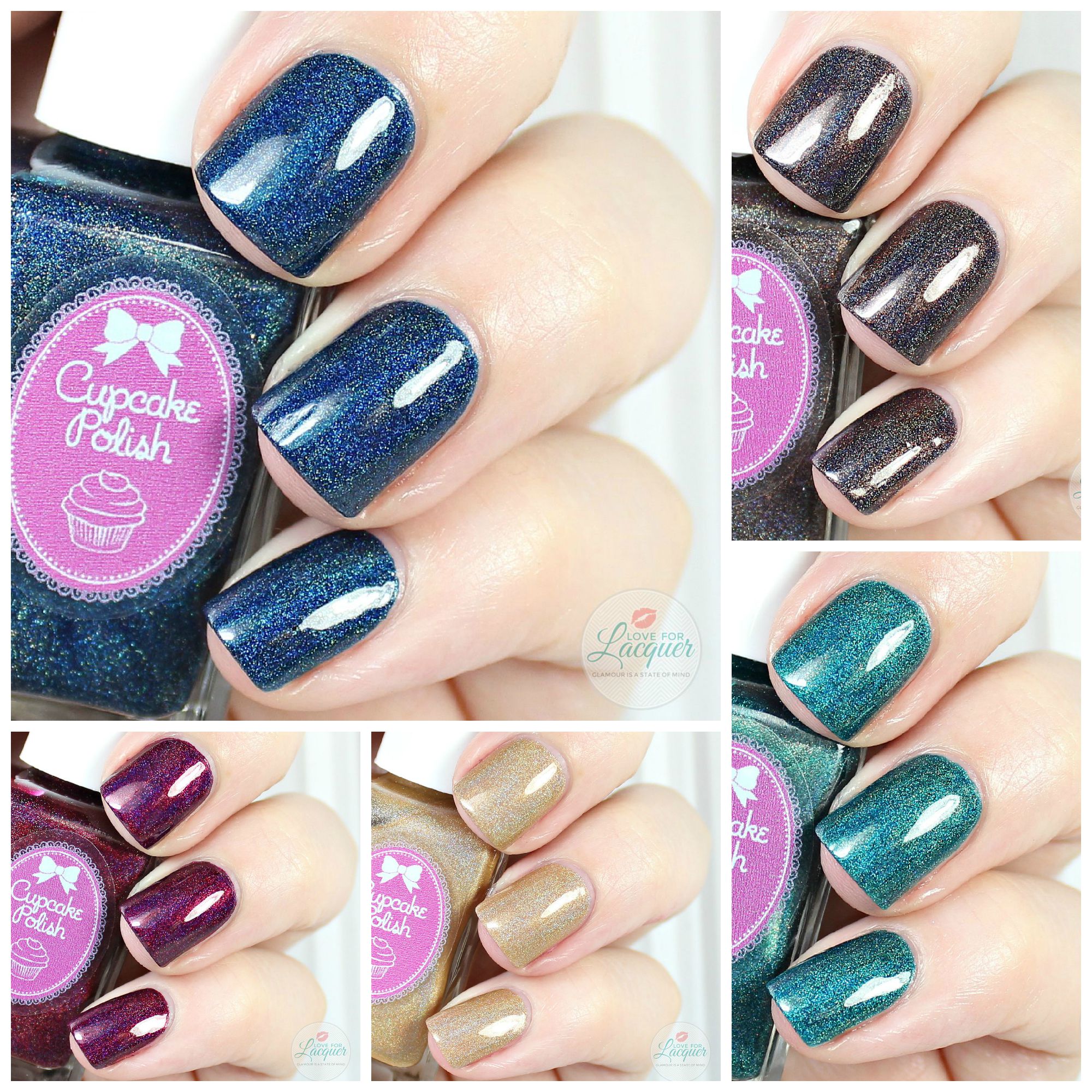 Cupcake Polish Collage