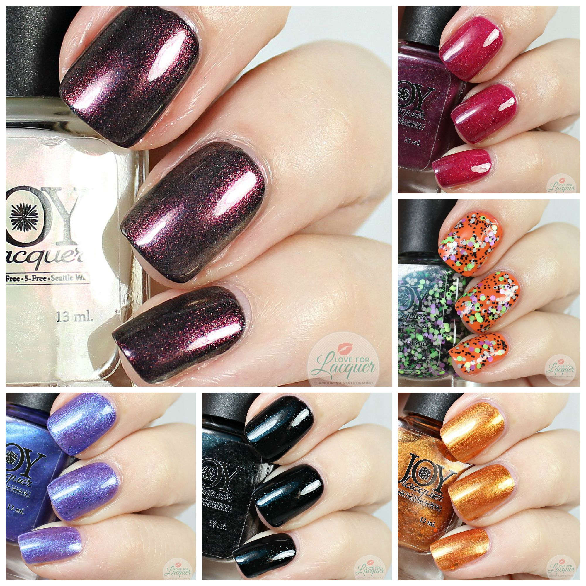 Joy Lacquer Collage