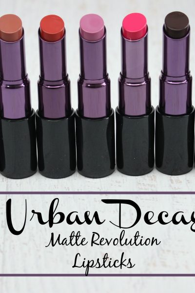 Urban Decay Matte Revolution Lipsticks